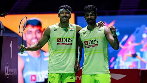 Satwiksairaj Rankireddy and Chirag Shetty