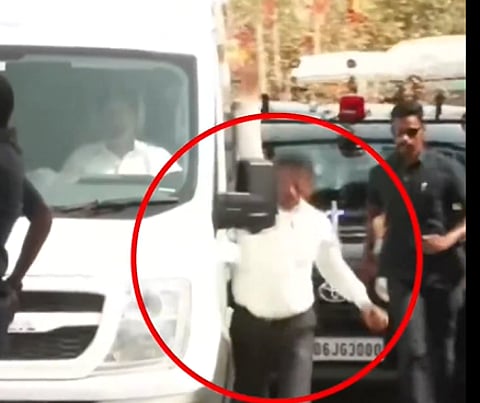 VIJAY'S SECURITY GUARD FALLS