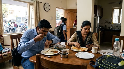 Couple Eating Too Fast | வேகமாக சாப்பிடுவது