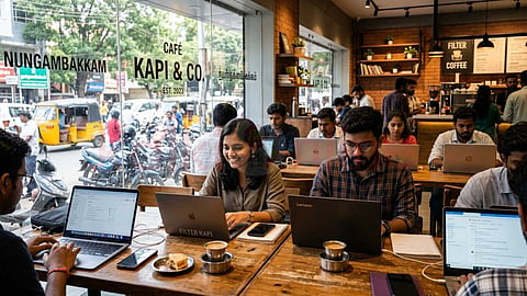 Work cafes - சென்னை கஃபேக்கள்