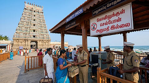 Mobile Phone Ban in Tiruchendur Temple