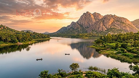 ஆவதி ஏரி|a beautiful view of aavathi lake