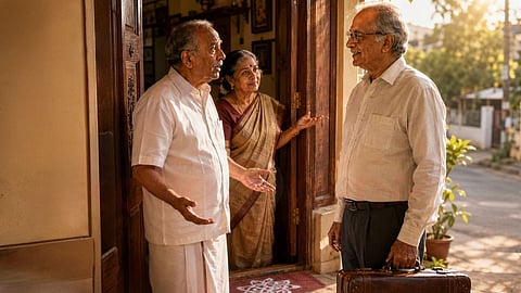 தமிழ் கதை | Two friends meet each other