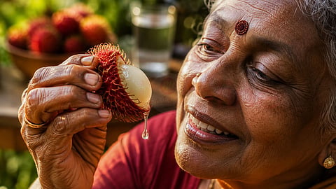 Rambutan Fruit | ரம்புட்டான் பழம்