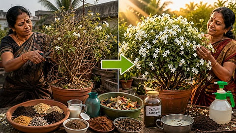மல்லிகை | jasmine gardening
