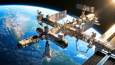 Mir Space Station - விண்வெளி நிலையம்