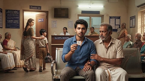 தமிழ் கதை | A man with his father