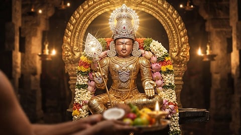 சுவாமிமலை தங்க கவசம் வைரவேல் தரிசனம் | lord Murugan
