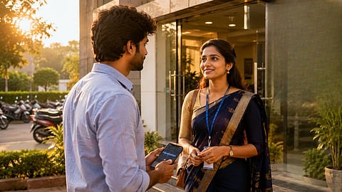 காதல் கதை | couple speaking with eachother