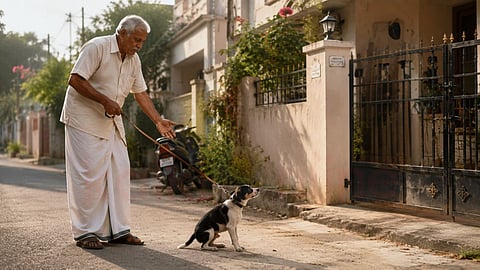 தமிழ் கதை | old man and puppy