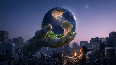 அறிவியல் புனைகதை | The Earth and the Wayfarer