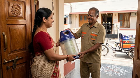 Indane gas cylinder delivery|கேஸ் சிலிண்டர்