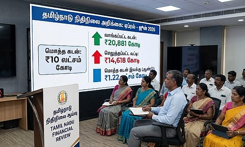 தமிழக அரசின் கடன் சுமை