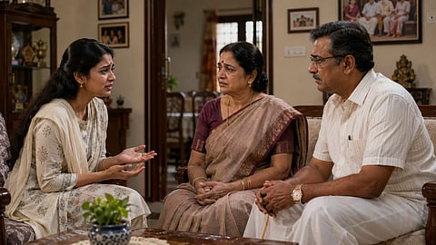 சிறுகதை | old couple and a woman