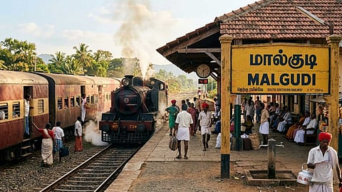 மால்குடி நகரம் - RK Narayan books