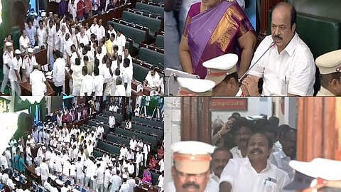 திமுக ஏம்எல்ஏக்கள் வெளியேற்றம்|மிசா கைது