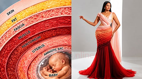 தி லேயர்ஸ் ஆஃப் லைஃப் கவுன் | The Layers of Life