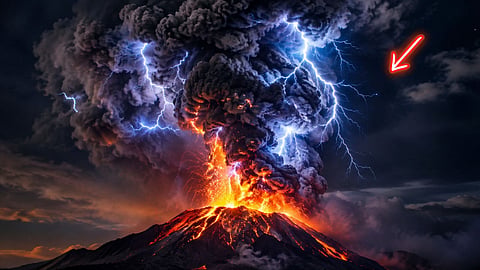 எரிமலை மின்னல் | Volcanic Lightning