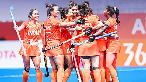 Indian womens hockey team won Gold