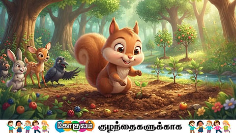 சிறுகதை | Squirrel plant the tree