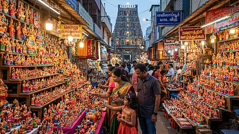 நவராத்திரி | Navaratri Kolu Bommai shopping at Mylapore