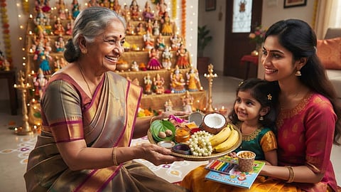 நவராத்திரி கொலு | navaratri tamboolam