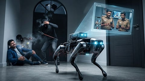 சிறுகதை | Thieves and robot dog