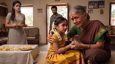 சிறுகதை | Parent and their child and grand mother