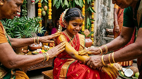 பூப்புனித நீராட்டு விழா