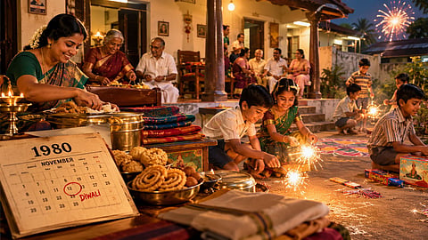தீபாவளி | 80s Diwali celebration