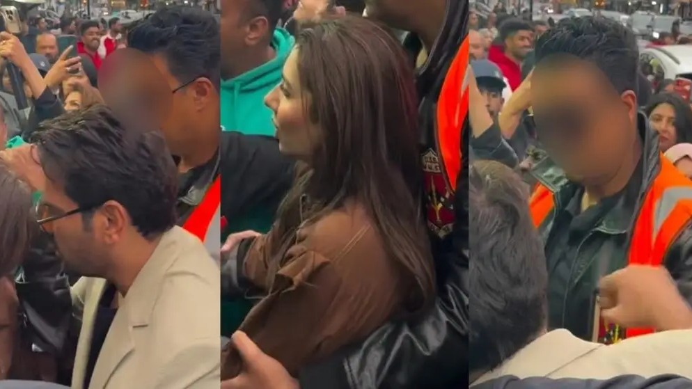 Actress Mahira Khan mobbed