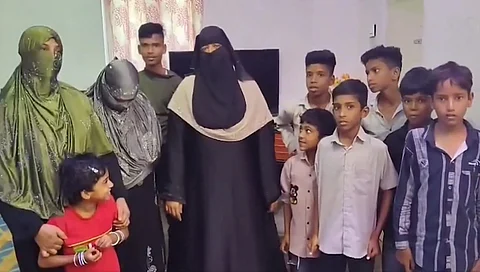 Muslim family