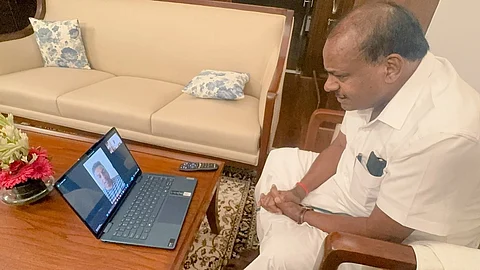 Union Minister HD Kumaraswamy