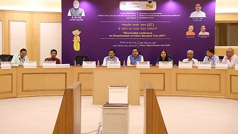 Pralhad Joshi at Round table Meeting