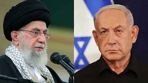 khamenei- netanyahu