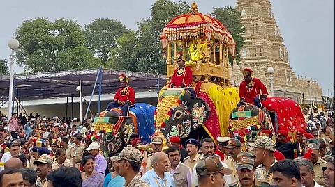 ಮೈಸೂರು ದಸರಾ ಜಂಬೂಸವಾರಿ