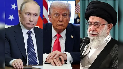 Putin, Donald Trump- Khomeini