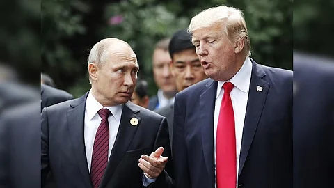 US President Donald Trump and Russian President Vladimir Putin