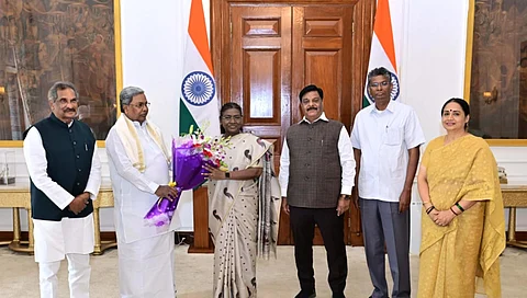 CM Siddaramaiah and President Droupadi Murmu