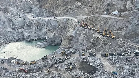 Chenab River in Kishtwar, Jammu and Kashmir