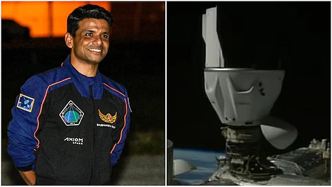 Shubhanshu Shukla- space station