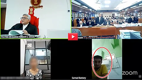 Man joins virtual Gujarat High Court hearing from toilet seat