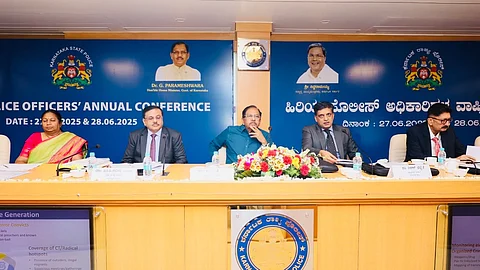 Home minister Parameshwar.