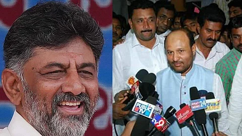 DK Shivakumar-Iqbal hussain