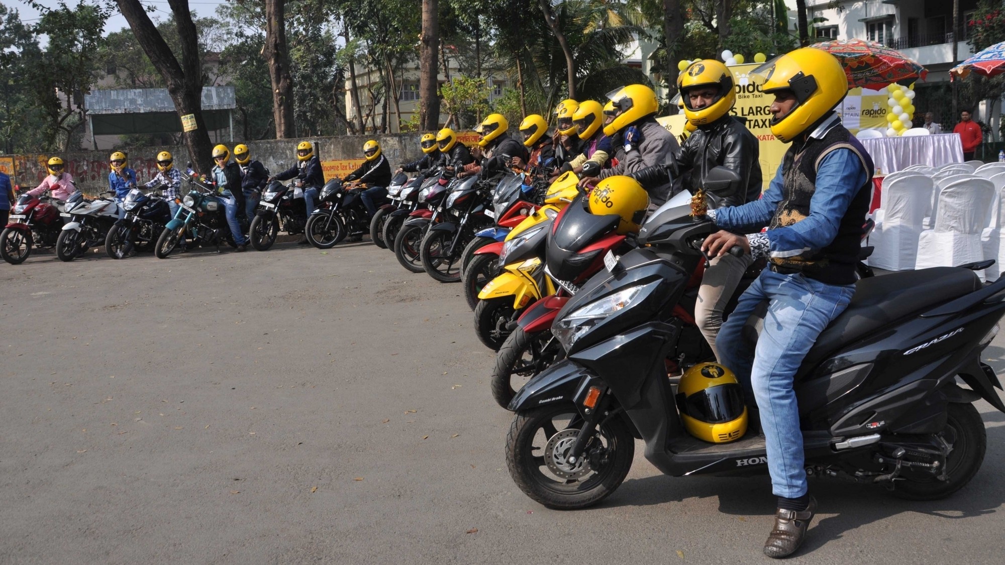 bike taxi operators