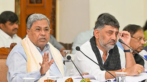 Siddaramaiah and DK Shivakumar