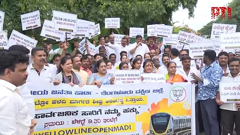 BJP protest