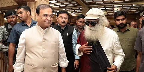 ಸಿಎಂ ಹಿಮಂತ ಶರ್ಮಾ ಮತ್ತು ಜಗ್ಗಿ ವಾಸುದೇವ್