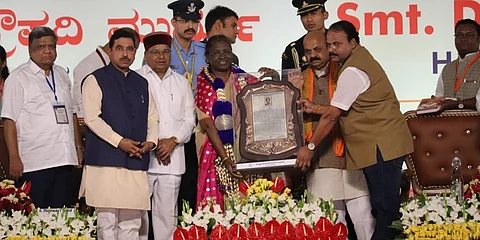 ಹುಬ್ಬಳ್ಳಿಯಲ್ಲಿ ದ್ರೌಪದಿ ಮುರ್ಮು