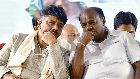 ಡಿ.ಕೆ ಶಿವಕುಮಾರ್ ಮತ್ತು ಎಚ್.ಡಿ ಕುಮಾರಸ್ವಾಮಿ
